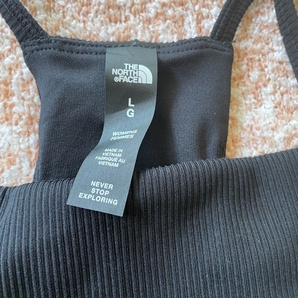 The North Face Black Fitted Crop Tank Top - Picture 5 of 6